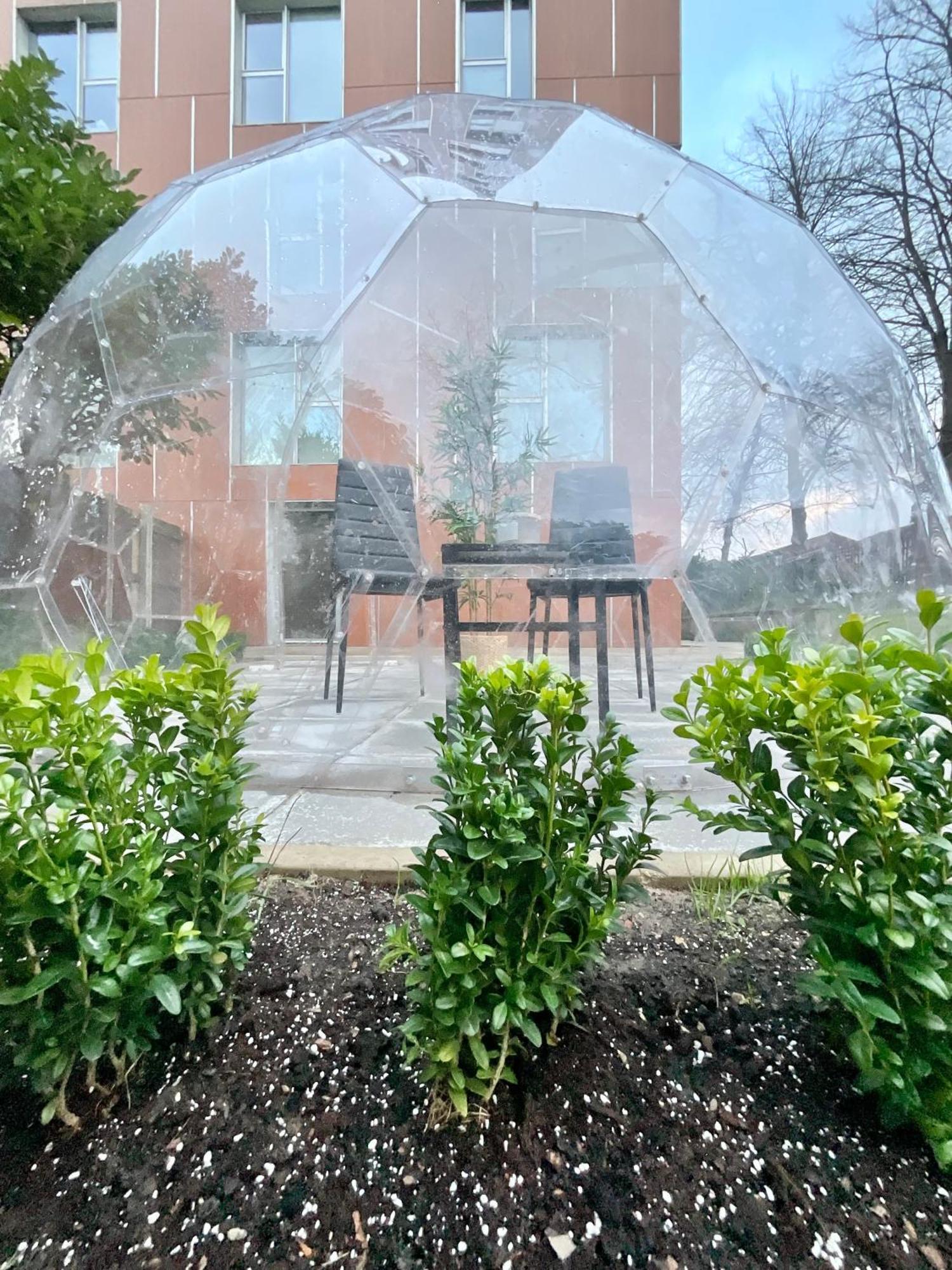 Private Garden Apartment With Geodome Manchester Eksteriør bilde